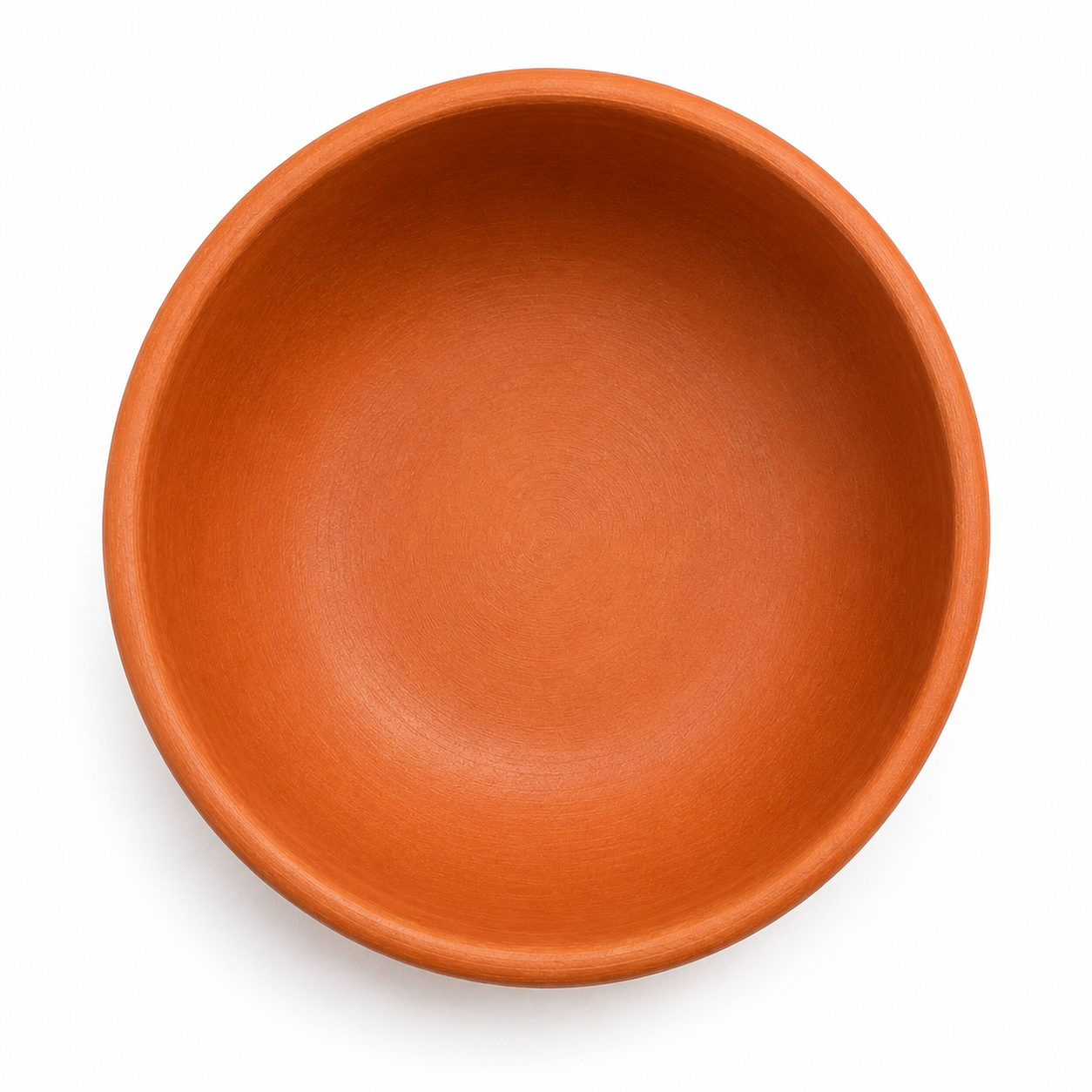 Terracotta Clay Serving Bowl for Curry, Rice & Sabzi