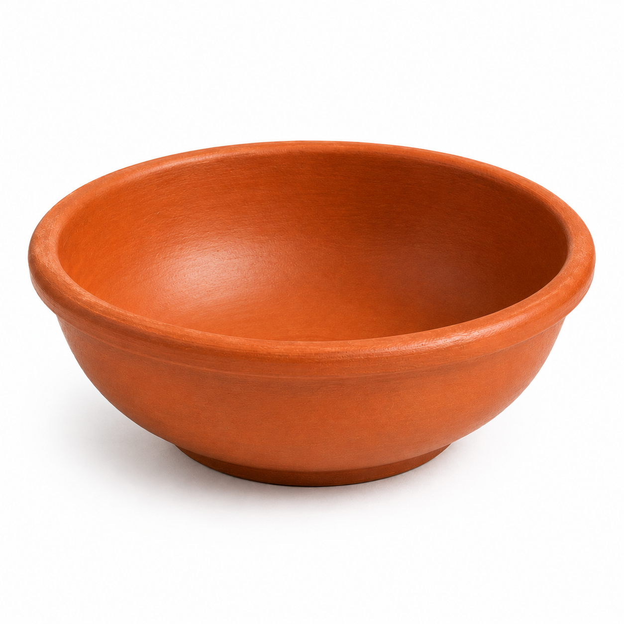 Terracotta Clay Serving Bowl for Curry, Rice & Sabzi